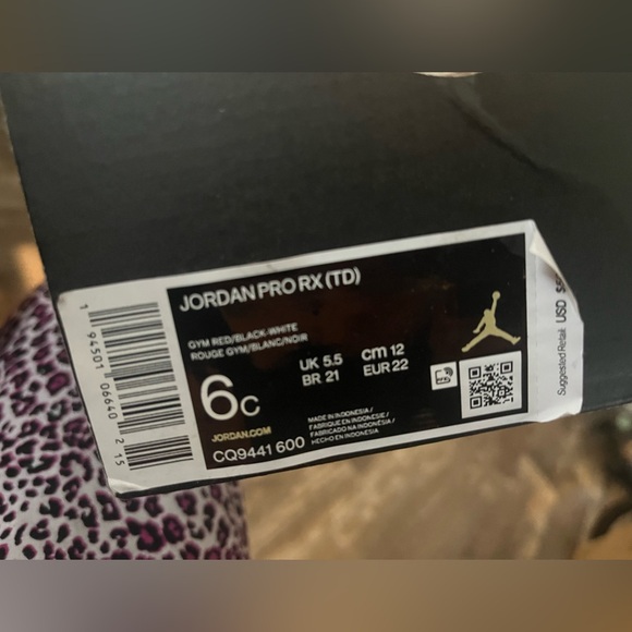 Jordan pro Rx toddler sz 6c - Picture 4 of 4